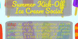 Summer Kick-Off Ice Cream Social