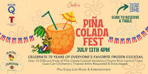 Piña Colada Fest at Chela's Miami !