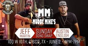 Austin English and Jeff Martin - Sunday Song Swap at Muddy Mikes