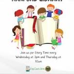 Storytime at the Hanford Branch Library