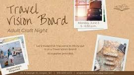Adult Craft Night: Travel Vision Board
