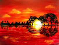 Paint Nite: Paradise City Sunset