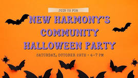 New Harmony Community Halloween Party!