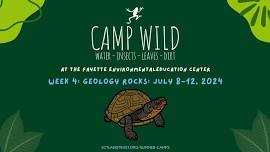 Camp Wild: Week 4: Geology Rocks