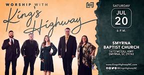King's Highway in Concert at Smyrna Baptist Church