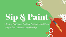 Sip & Paint Canvas Painting | August Miscauno Island Bridge