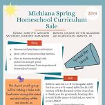 Michiana Spring Homeschool Curriculum Sale