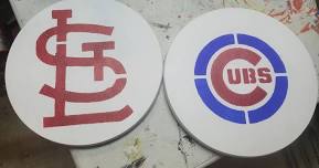 Cubs/Cards Paint night!!!
