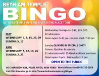 Play Weekly Bingo At Beth Am Temple
