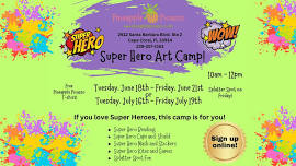 Art Camp for Kids – Super Heroes