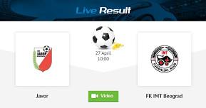 Javor - FK IMT Beograd Serbia / Super Liga Relegation Group April 27, 2024