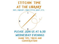 Stitchin' Time at the Library