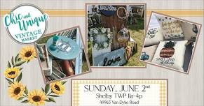 Shelby Twp - Vintage and Handmade June Market by Chic & Unique