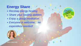 Energy Share ~ Reiki, IET, and more! (In Person or Online)