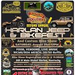 Harlan Jeep and Bikefest and Custom Bike Show
