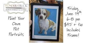Paint Your Own Pet Portrait Sip & Paint