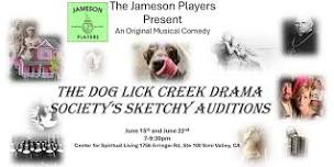 The Dog Lick Creek Drama Society's Sketchy Auditions - the Play