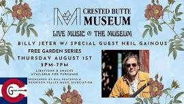 Free Music in the Garden featuring Billy Jeter w/ special guest Neil Gainous