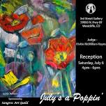 Sangres Art Guild ~ July’s a Poppin’
