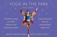 Yoga in the Park (Patterson Community Garden)