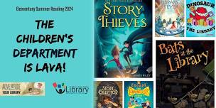 The Children's Department is Lava at the Twin Falls Public Library