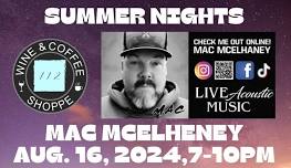 Mac McElheney Live on the Patio