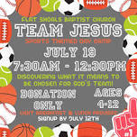 FSBC Summer Day Camp #2: Team Jesus!
