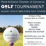 2024 Perth and District Chamber Annual Golf Tournament