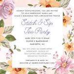 Stitch & Sip Tea Party at Guzzo's BakeHouse