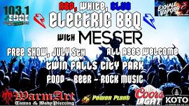103.1 The Edge Presents: The Red, White & Blue Electric BBQ with MESSER, Late Night Savior and MORE!
