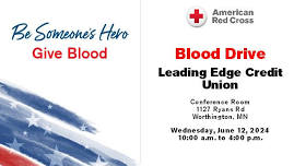 Red Cross Blood Drive at Leading Edge Credit Union