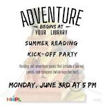 Adventure Begins at Your Library Summer Reading Kick-off