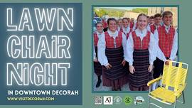 Lawn Chair Night in Downtown Decorah: Nordic Dancers