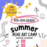 Summer Mini Art Camp