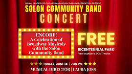 Solon Community Band Concert | June 14
