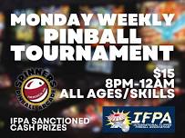Spinners Arcade Weekly Pinball Tournament