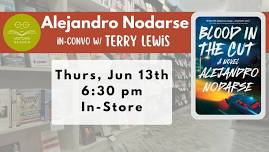 Alejandro Nodarse in conversation with Terry Lewis w/ BLOOD IN THE CUT