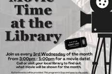 Movie Time at the Library at the Stratford Library