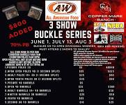 A&W 3 Show Buckle Series Barrels and Poles