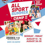 PAL All Sports Camp - Grades 3-5; Aug. 12-16 - Parsippany, NJ 2024
