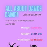 All About Dance Camp!