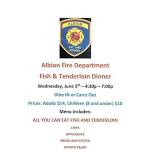 Albion Fire Department Fish & Tenderloin Dinner