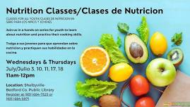 Nutrition Classes/Clases de Nutricion