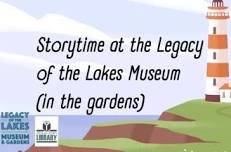 Storytime at the Legacy of the Lakes Museum Gardens in Alexandria, MN