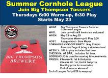 Summer Cornhole League at Big Thompson Brewery