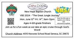 The Great Jungle Journey Vbs @ Nhbc