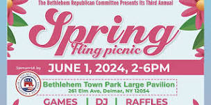The Third Annual Spring Fling Picnic at the Elm Ave Park!!!