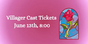 Beauty and the Beast Jr Villager Cast 8:00 Performance