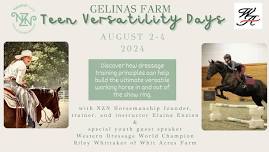Gelinas Farm Teen Versatility Days