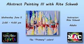 Abstract Painting III with Rita Schwab